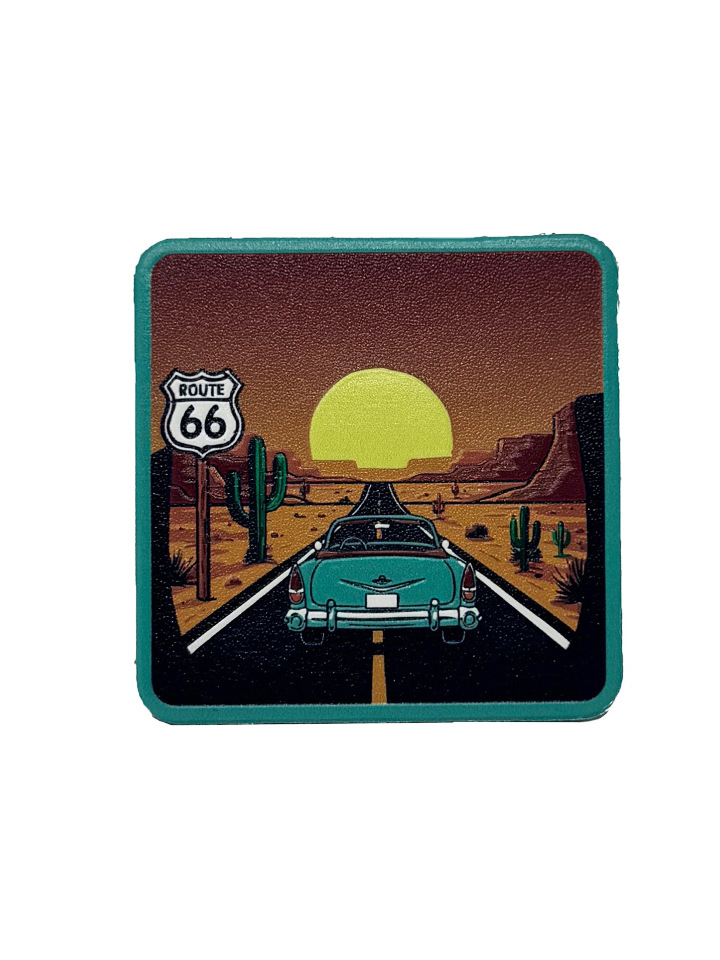 Route 66 | Embossed Removable Patch