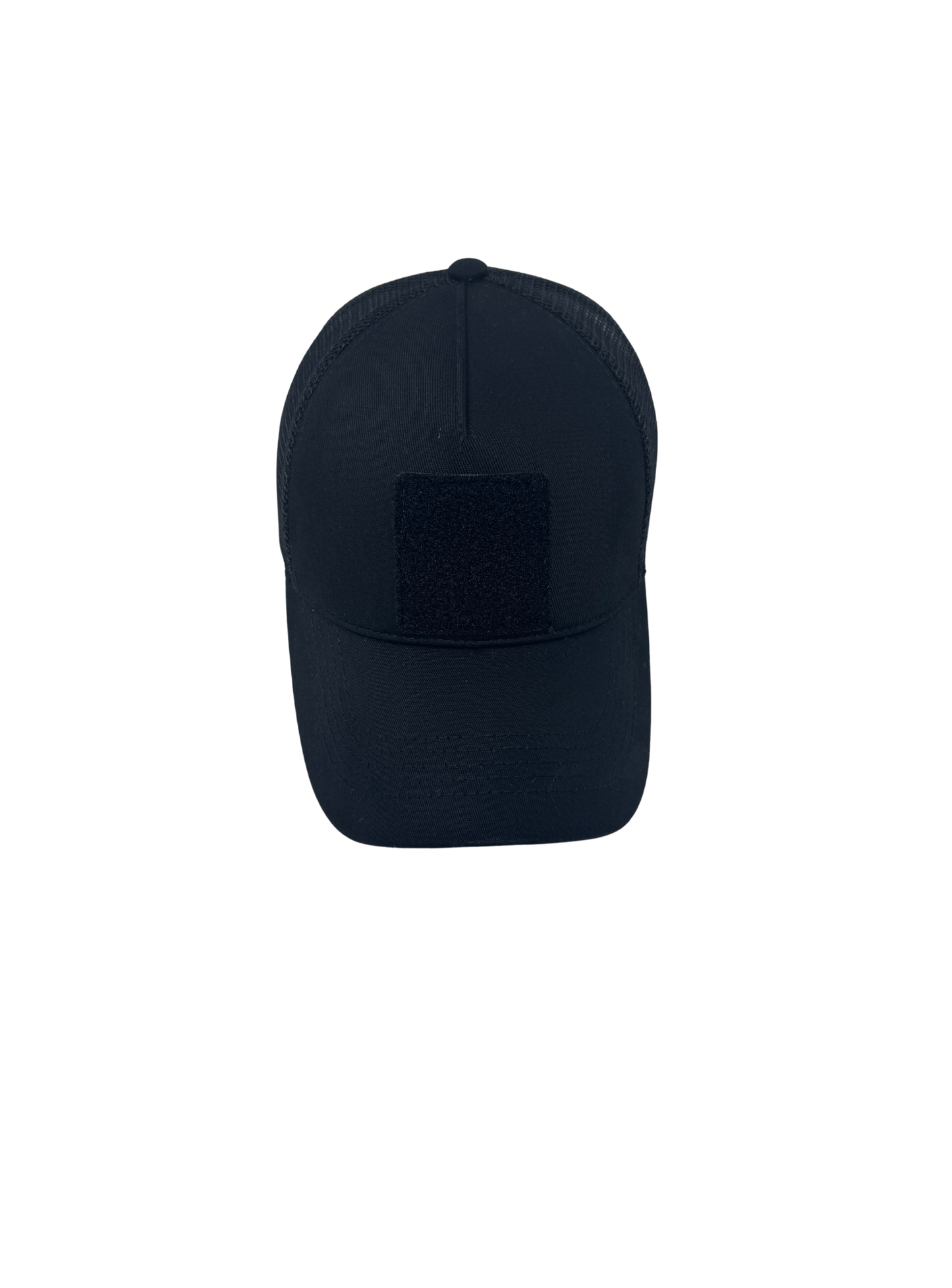 MORNIE | Trucker Hat with Hook and Loop Panel – Adjustable Snapback, Breathable Mesh, One Size Fits Most