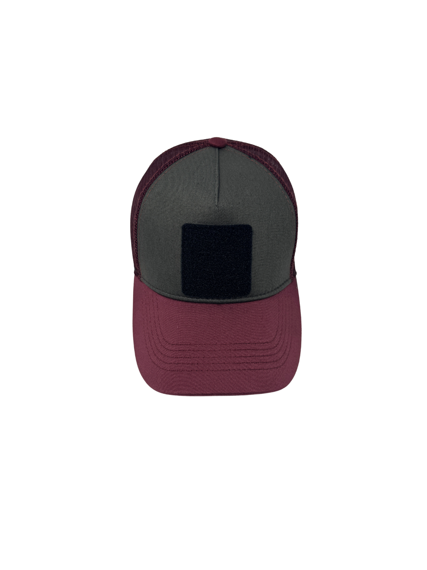 MORNIE | Trucker Hat with Hook and Loop Panel – Adjustable Snapback, Breathable Mesh, One Size Fits Most