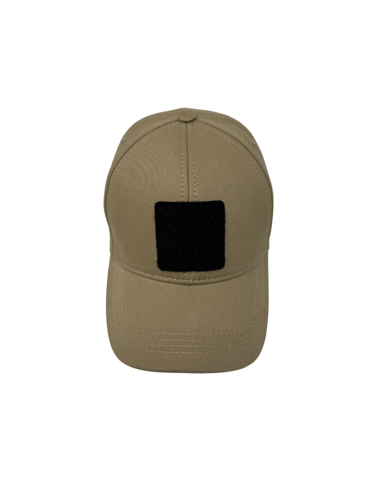 MORNIE | 6 Panel Baseball Hat with Hook and Loop Panel – %100 Cotton, Adjustable Strapback, Curved Bill , One Size Fits Most