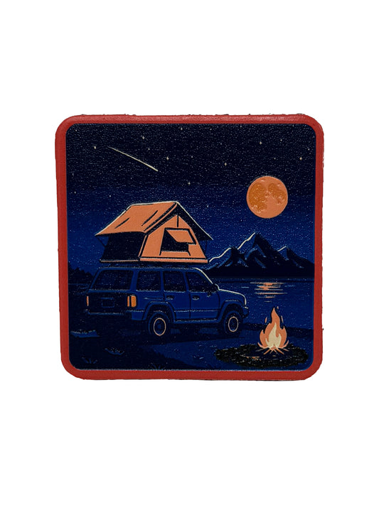 Campfire Nights | Embossed Removable Patch