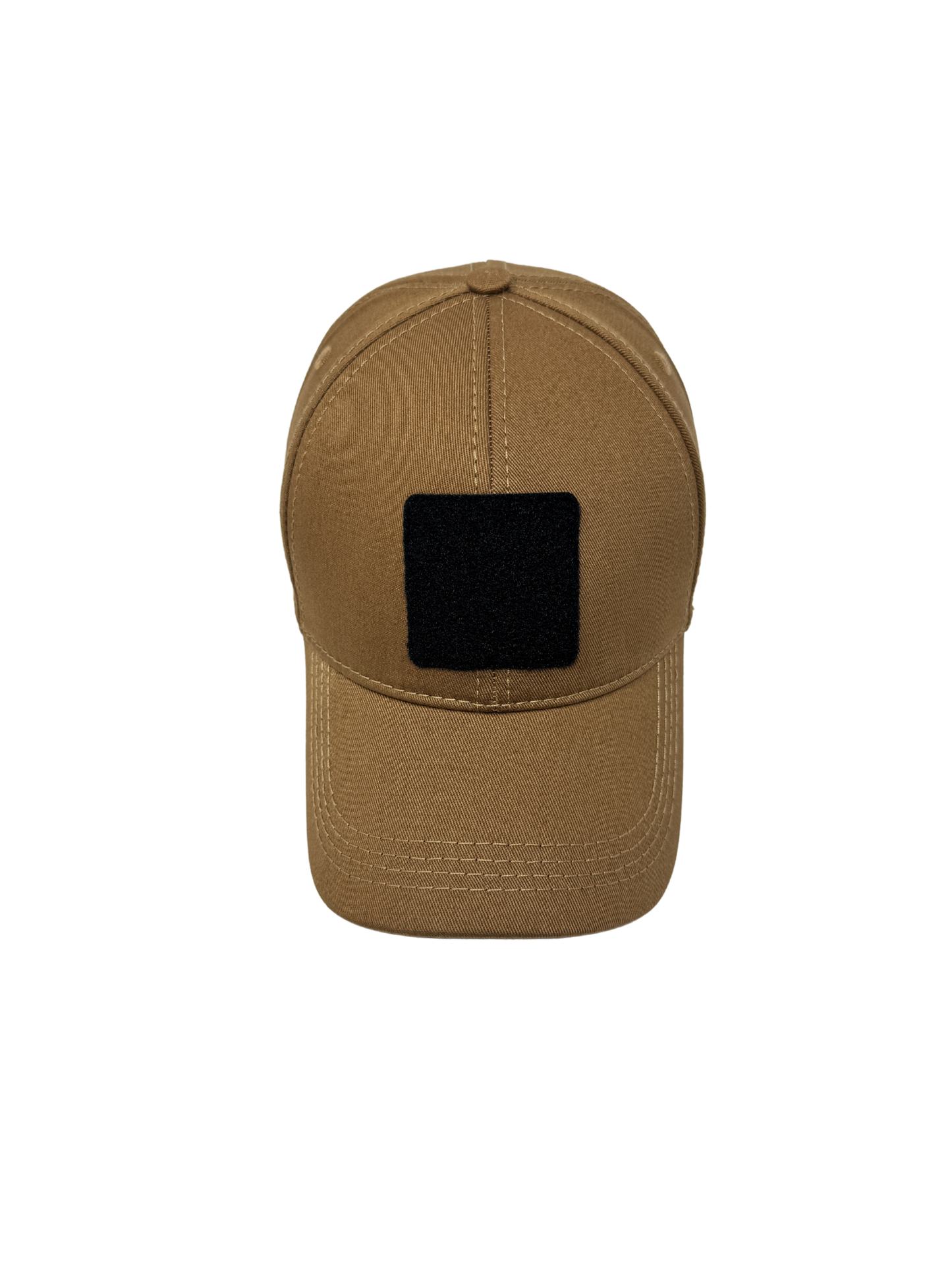 MORNIE | 6 Panel Baseball Hat with Hook and Loop Panel – %100 Cotton, Adjustable Strapback, Curved Bill , One Size Fits Most