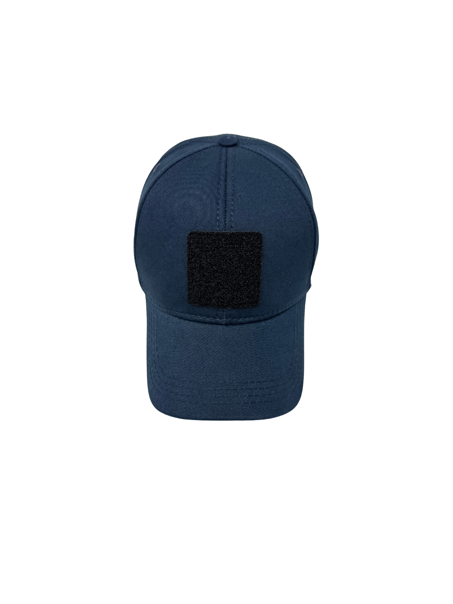 MORNIE | 6 Panel Baseball Hat with Hook and Loop Panel – %100 Cotton, Adjustable Strapback, Curved Bill , One Size Fits Most