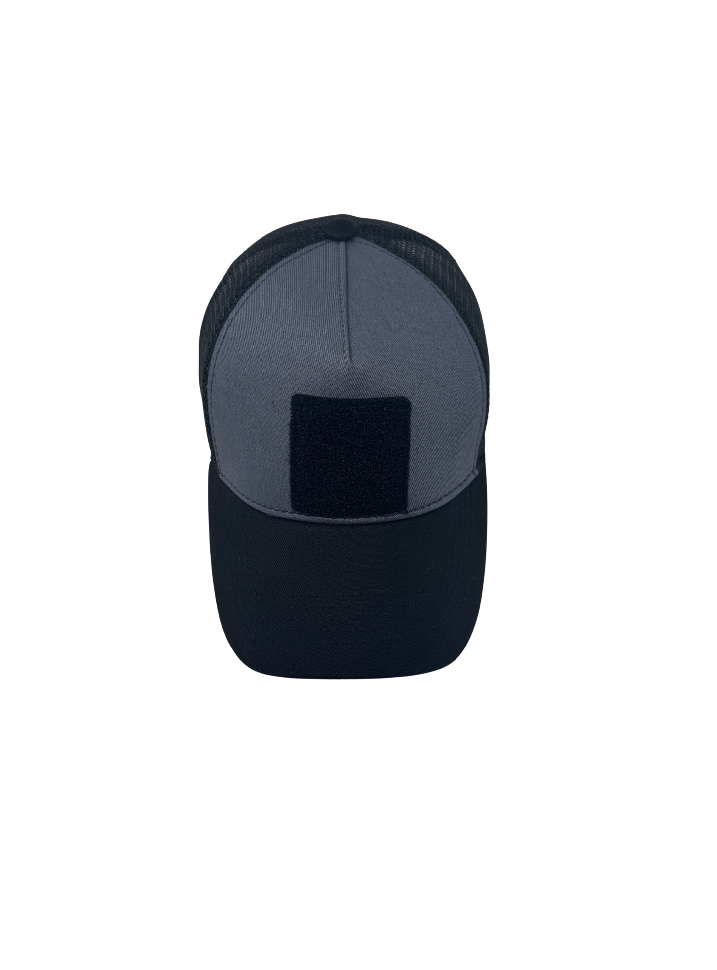 MORNIE | Trucker Hat with Hook and Loop Panel – Adjustable Snapback, Breathable Mesh, One Size Fits Most