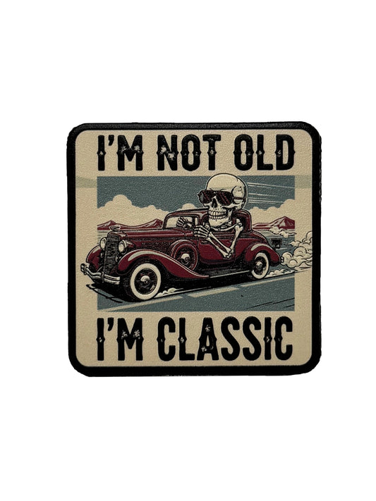 I am Classic | Embossed Removable Patch