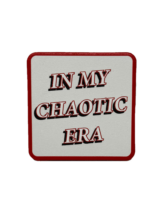 In My Chaotic Era | Embossed Removable Patch