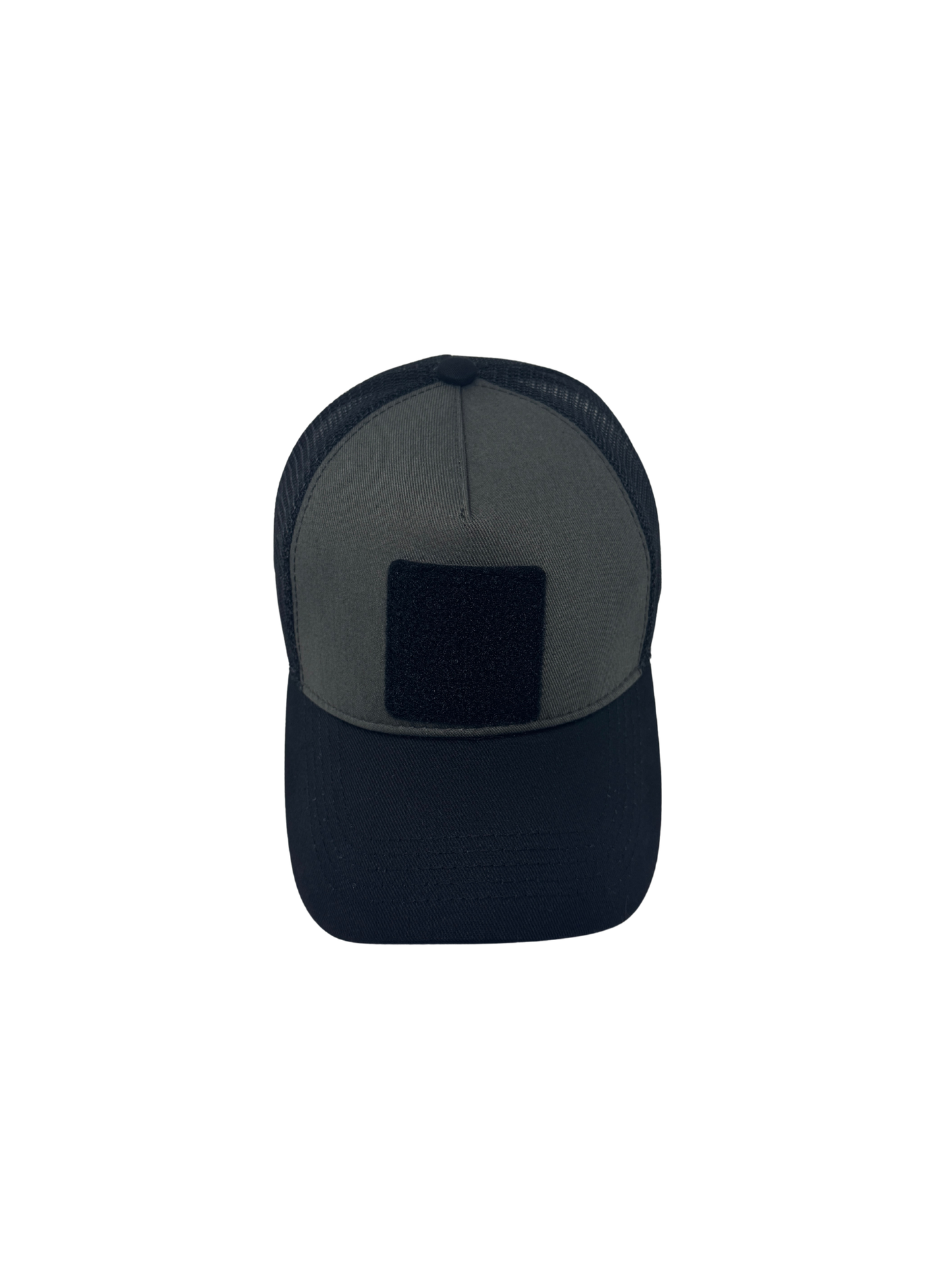MORNIE | Trucker Hat with Hook and Loop Panel – Adjustable Snapback, Breathable Mesh, One Size Fits Most