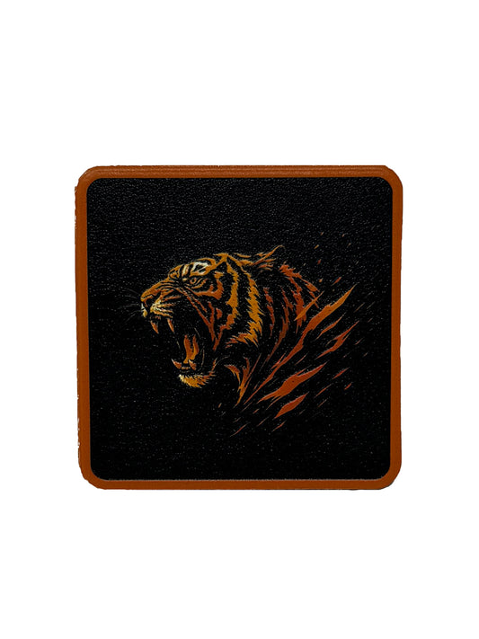 Roaring Tiger | Embossed Removable Patch