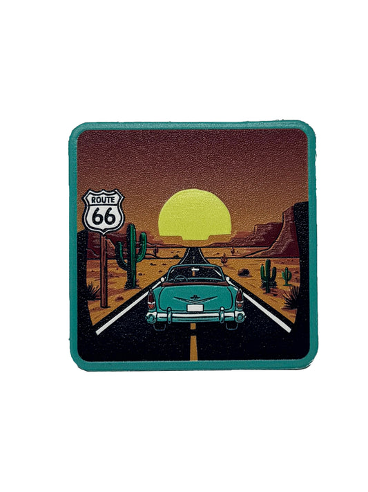 Route 66 | Embossed Removable Patch