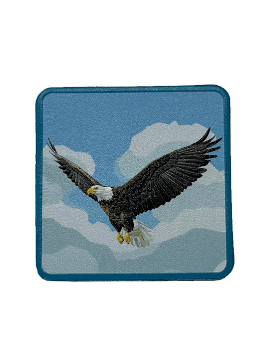 Sky Hunter | Embossed Removable Eagle Patch