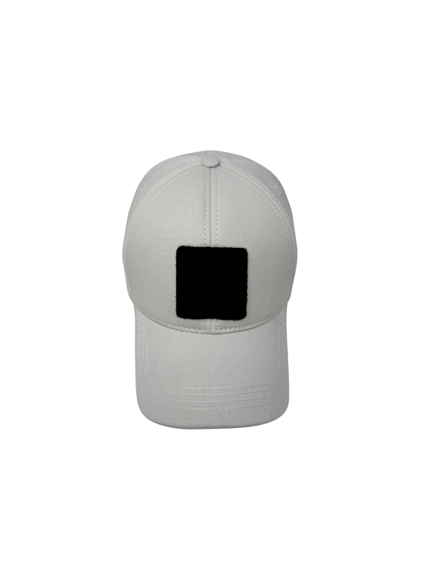 MORNIE | 6 Panel Baseball Hat with Hook and Loop Panel – %100 Cotton, Adjustable Strapback, Curved Bill , One Size Fits Most