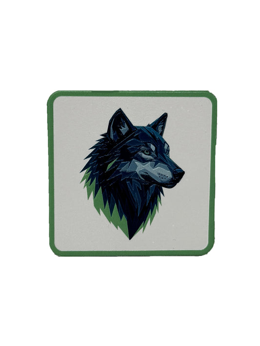 Wolf Instinct | Embossed Removable Patch